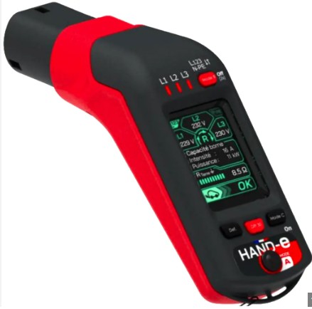 APPAREIL DE MESURE POUR  INFRASTRUCTURES DE RECHARGE  DE VÉHICULES ÉLECTRIQUES IRVE 