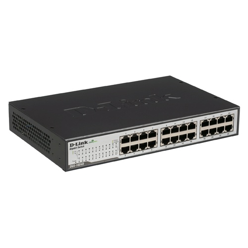 SWITCH 24 PORTS 10/100/1000Mbits DESKTOP D-Link