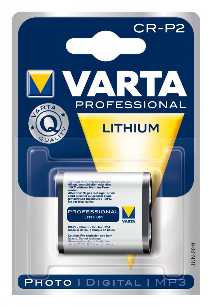 CRP2 x1 Pile lithium 6V 1450mAh