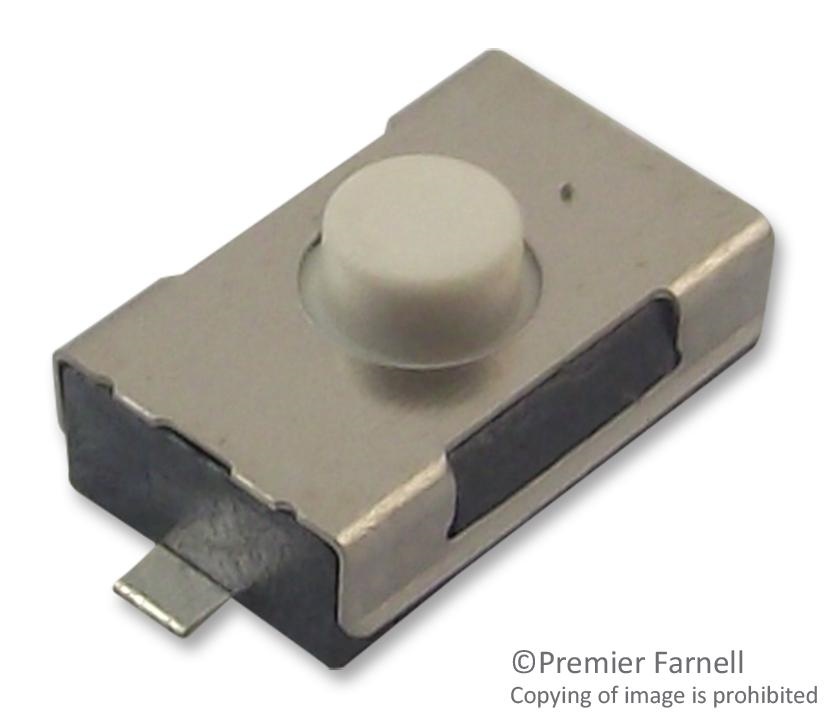 COMMUTATEUR 260GF 6X3.8X2.5MM BLANC CMS