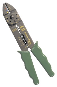 Pince à sertir pour cosses isolées et nues capacité 1,5 à 6,0 mm²