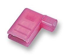 COSSE DRAPEAU 6.3MM 0.8 ROUGE LE 100