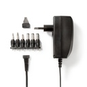 Adaptateur secteur universel | 27 W | 3 - 12 V DC | 1.80 m | 2.25 A A | 6 plug(s) | Noir