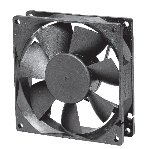 VENTILATEUR  92x92x25mm, 24vcc, RB, 100m3/h - 27.8l/mn