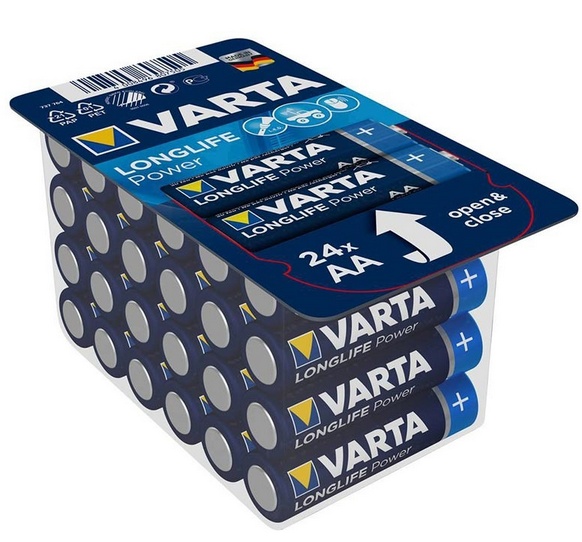 LONGLIFE POWER pile alcaline AA/LR6 boite de 24 1.5V