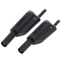 fiche mâle sécu d4 + fourreau fixe + rep.ARS d4 noire