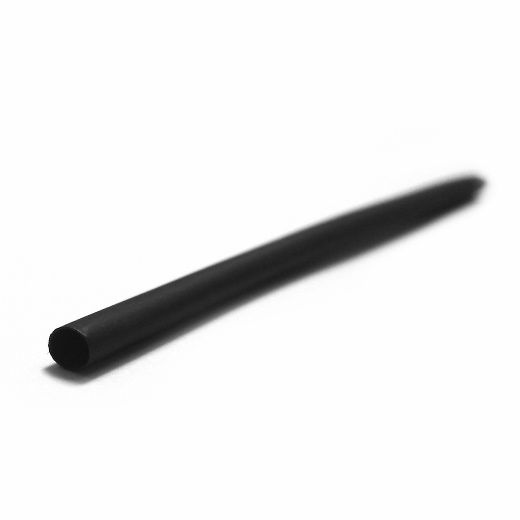 GAINE THERMO 3/1MM NOIRE   -LE METRE-