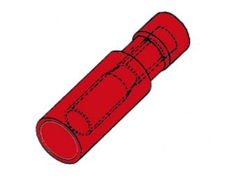 FRFB COSSE CYLINDRIQUE FEMELLE ROUGE