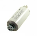 CONDENSATEUR PERMANENT 3µF 400/450V SORTIE COSSES 6.3  Ø25x57MM