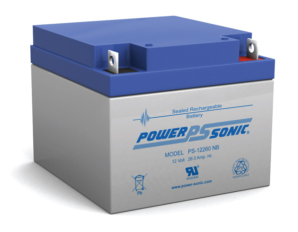 Batterie 12V 26.0A 166x176x125  T12