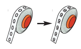 Rouleau imprimé 2500/ 3