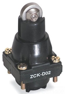 Telemecanique Sensors ZCKD - interrupteur de position capteur de fin de course - tête poussoir à galet rappel de ressort métal a