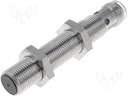 TeSensors XS capteur inductif usage général cylindrique métal fileté M12 - L61mm - noyable Sn4mm - NO - 2 fils AC/DC 24-240V - c