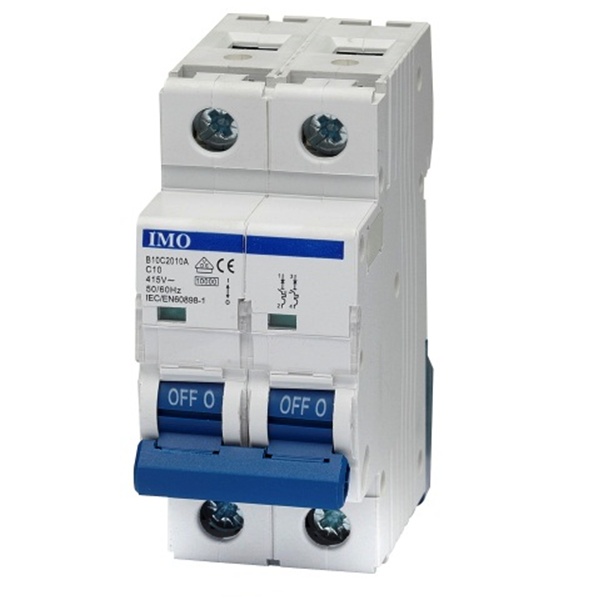 Disjoncteur, 10kA, courbe D, 2 Pôles, 32 A