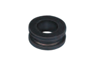 passe-fils avec épaulements symétriques pour la protection mécanique et l`isolation des fils , câbles et tuyaux passant au trave