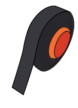 Rouleau de couleur 2510/BK