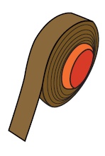 Rouleau de couleur 2510/BN