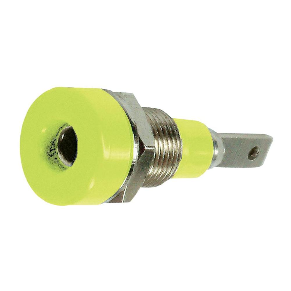 Douille 2 mm jaune