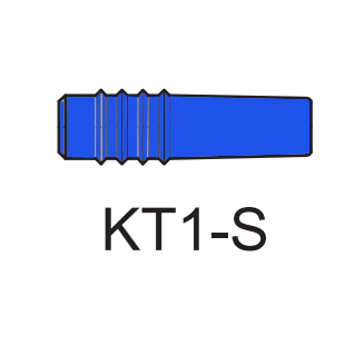 Capuchon isolant 2 mm bleu