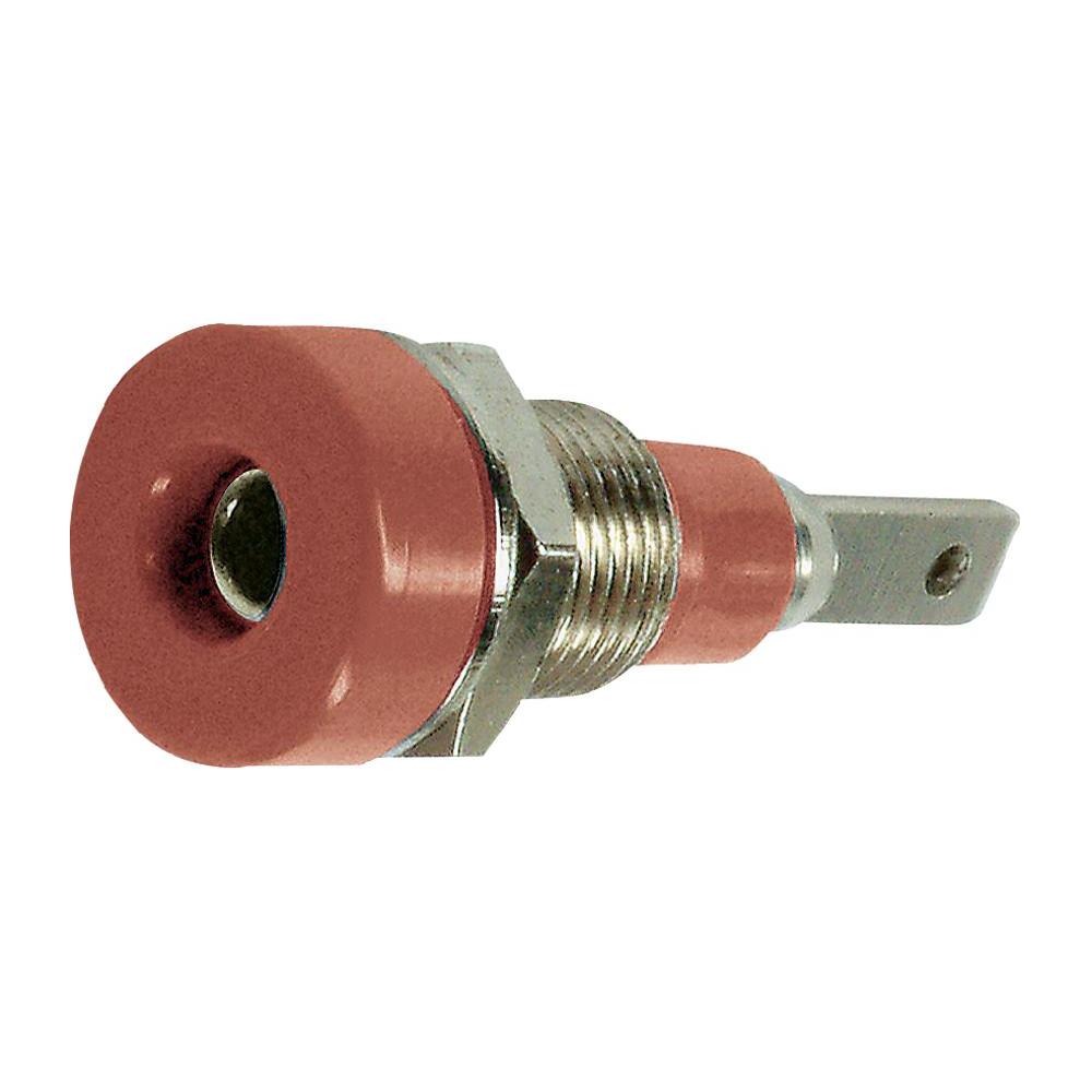 Douille 2 mm rouge