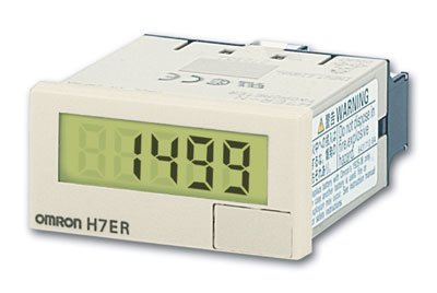 48x24 mm, LCD 4 chiffres avec rétro-éclairage, 1.000 tps (1 imp./tour) / 1000 tp