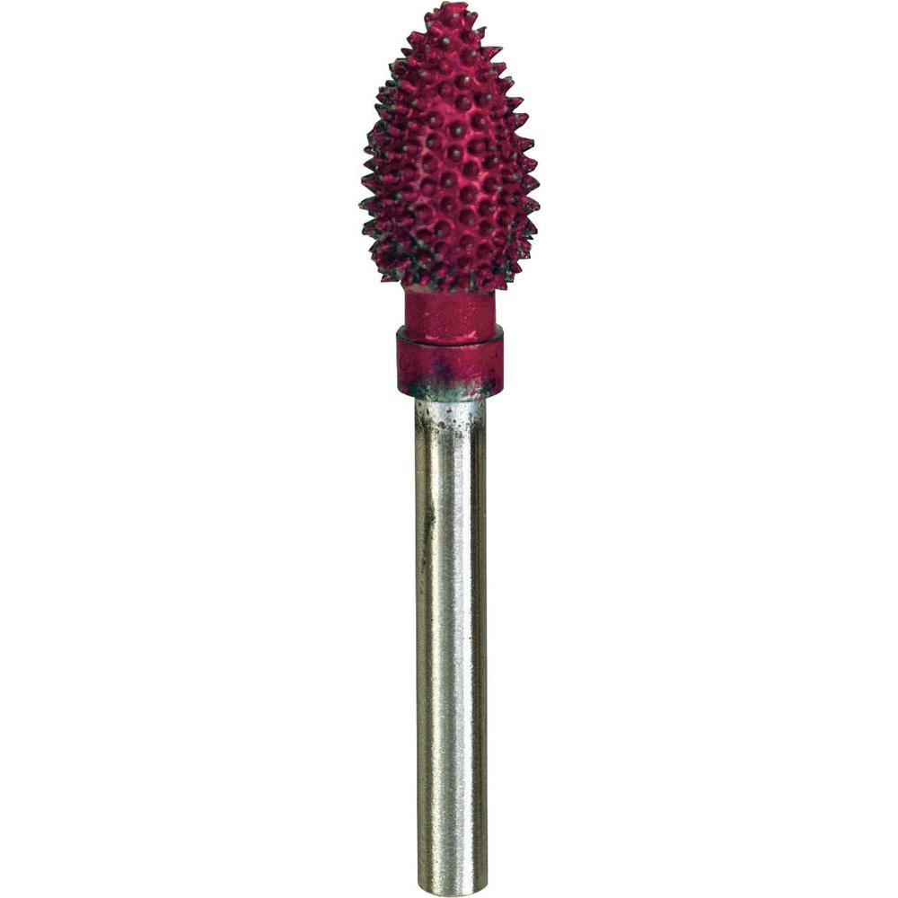 Râpe métallique en carbure tungstène forme conique, 8 x 12 mm