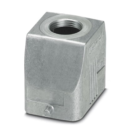Capot passe-câble B6, pour étrier longitudinal, Matériau: Aluminium coulé sous pression, anti-corrosion, Nombre de sorties: 1, H