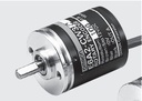 Miniature 30 kHz, sortie A/B, 200 impulsions/tour, 5-12 Vc.c., sortie NPN collec