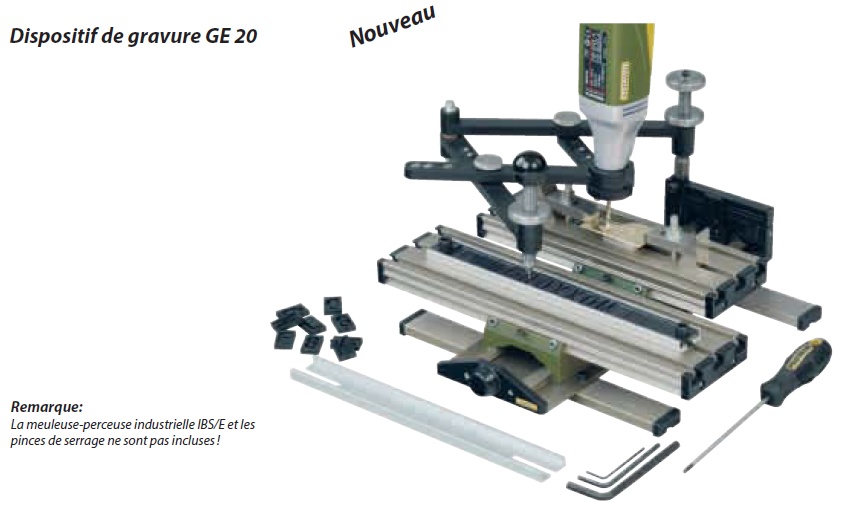 Dispositif de gravure GE 20