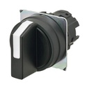 Bouton poussoir A22NZ Ø22, 3 positions, Non lumineux, lentille plastique, Manuel