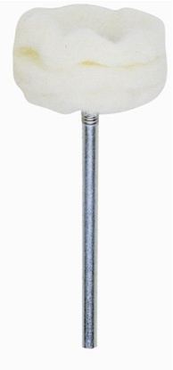 Disques à polir en feutre Ø 22 mm, 2 pièces