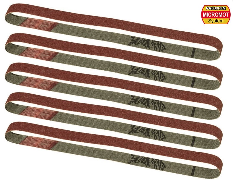 Bande de ponçage grain 120, 5 pièces pour la BS/E