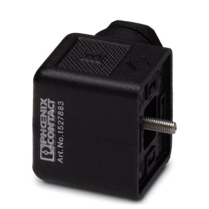 Connecteur pour électrovannes, 4 pôles, type A, non raccordé, raccordement vissé, presse-étoupe Pg9