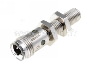 M8, blindé, Sn: 2 mm, inox, L: 49(65) mm, 12-24 Vc.c., PNP, NF, connecteur M12