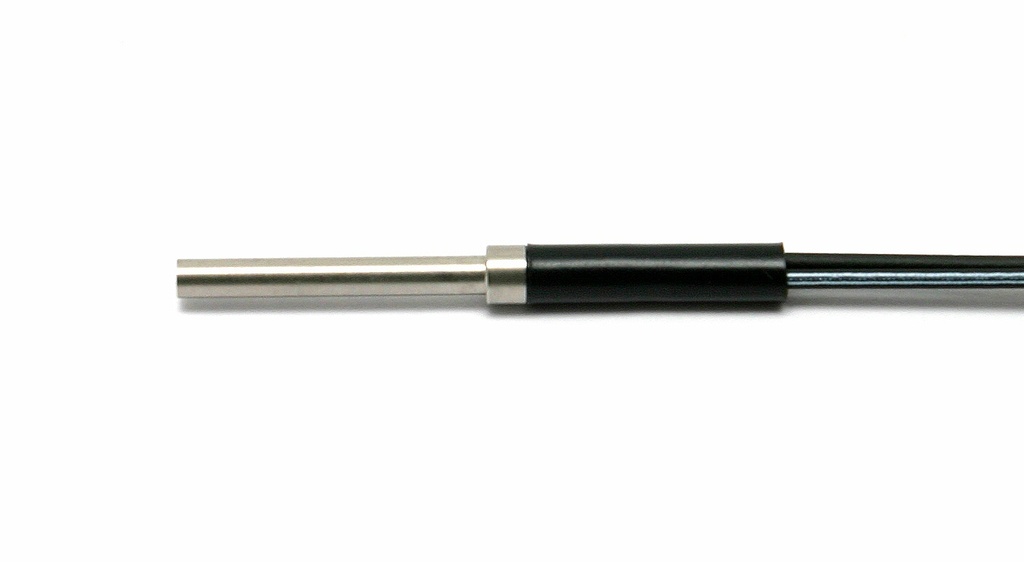 Réflexion directe, 2 mm dia., inox, rayon de courbure 25 mm, E3X-DA-SE-S: 75 mm