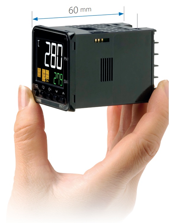 Régulateur de température, 1 / 16DIN (48 x 48mm), sortie 12V DC d'impu