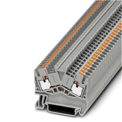 Bloc de jonction simple, Mode de raccordement: Connecteur avec ressort à branche, Connecteur avec ressort à branche, section :0,