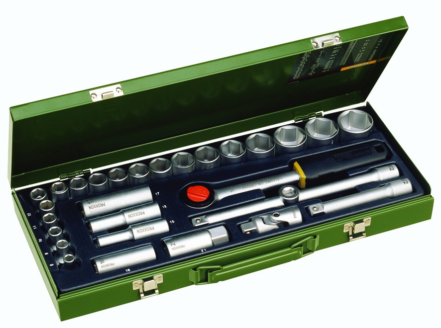 Coffret douilles 1/2'' (29 pièces)