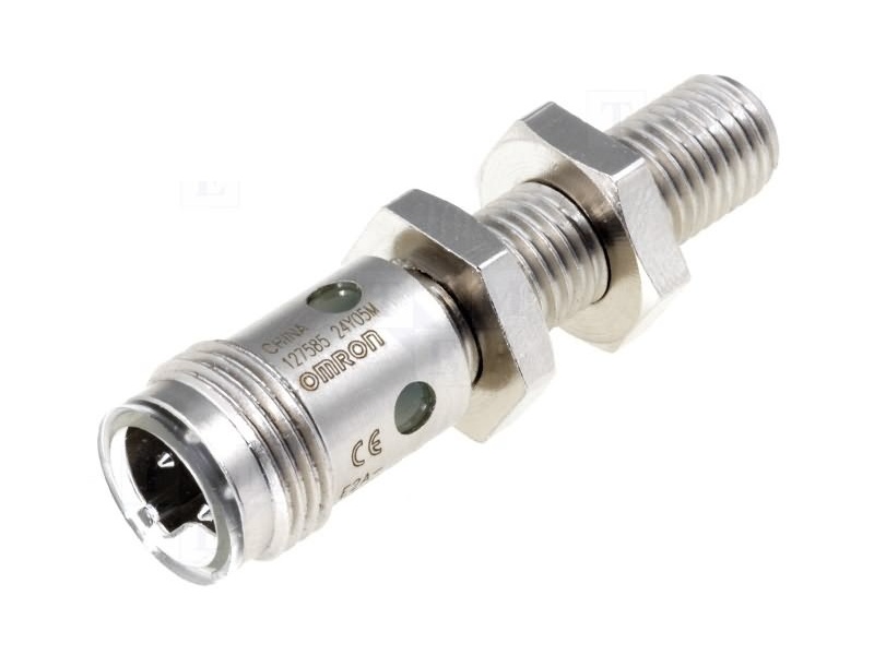 M8, blindé, Sn: 2 mm, inox, L: 27(43) mm, 12-24 Vc.c., PNP, NO, connecteur M12