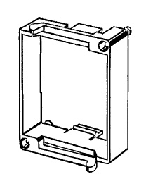 Adaptateur montage frontal, 48x48 mm