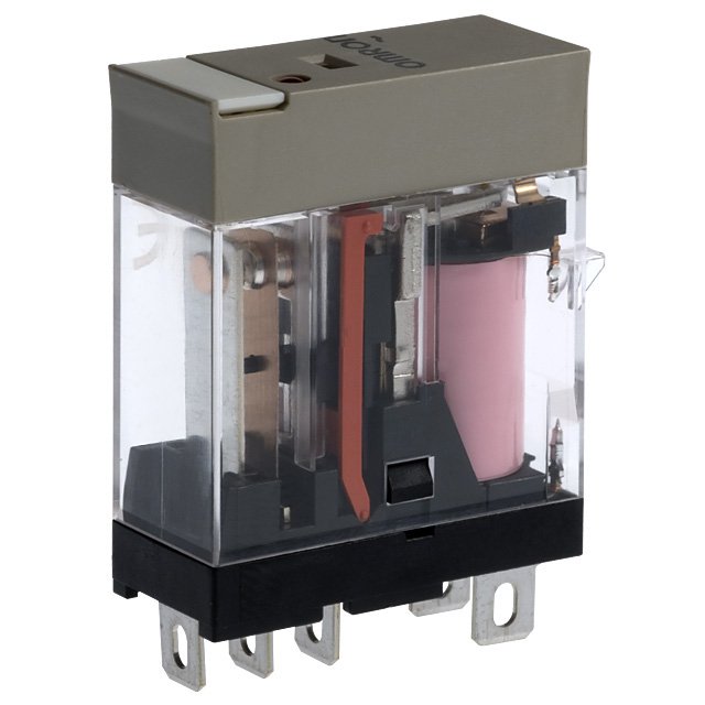 REL INDUS EMB SOC BT LED 10A240VCA