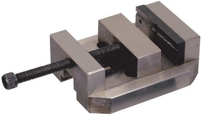 PM 60 Etau machine en acier fraisé ouverture 42 mm, livré en coffret bois