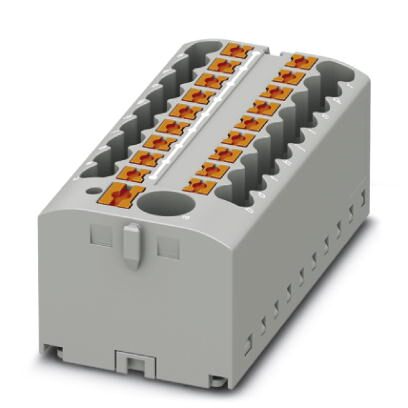 Bloc distributeur, Module de base avec alimentation, type de raccordement: Raccordement Push-in, Raccordement Push-in, nombre 