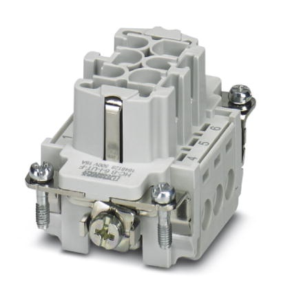 1648128 Isolant femelle HEAVYCONNEC, série B6, 6 pôles, raccordement vissé