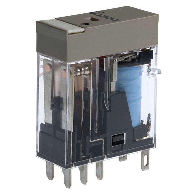 REL INDUS EMB LED 2RT 5A240VCA