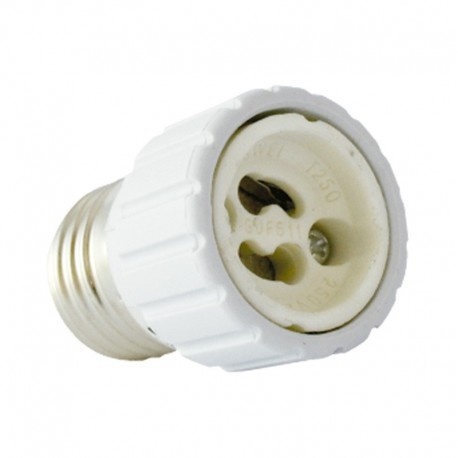 ADAPTATEUR BASE CULOT E27 VERS GU10