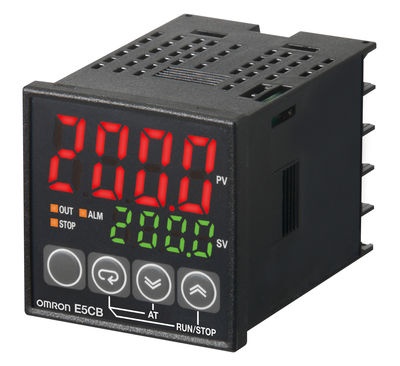 Régulateur de température, 48x48 mm, entrée capteur: thermocouple, 24 Vc.a./Vc.c
