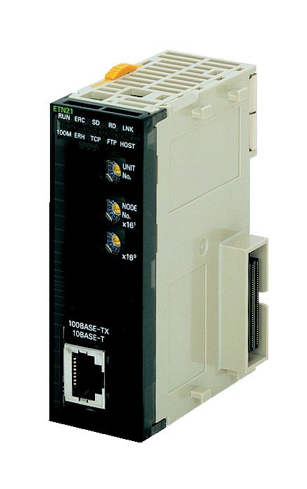 Carte Ethernet pour CJ avec TCP/IP, UDP/IP, FTP, DHCP et possibilités e-mail, co