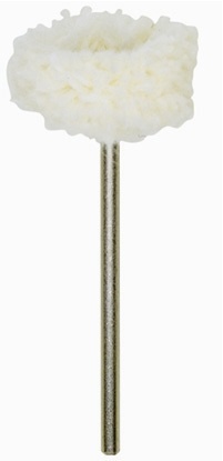 Disques à polir en coton Ø 22 mm, 2 pièces