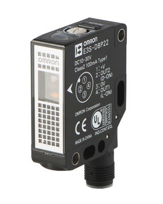 CELLULE PHOTO DETECTION OBJET TRANSPARENT TEACH FAISCEAU ETROIT CONNECTEUR M12